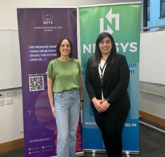 Mona and Orla at the Global Voices,Local Inspiration event